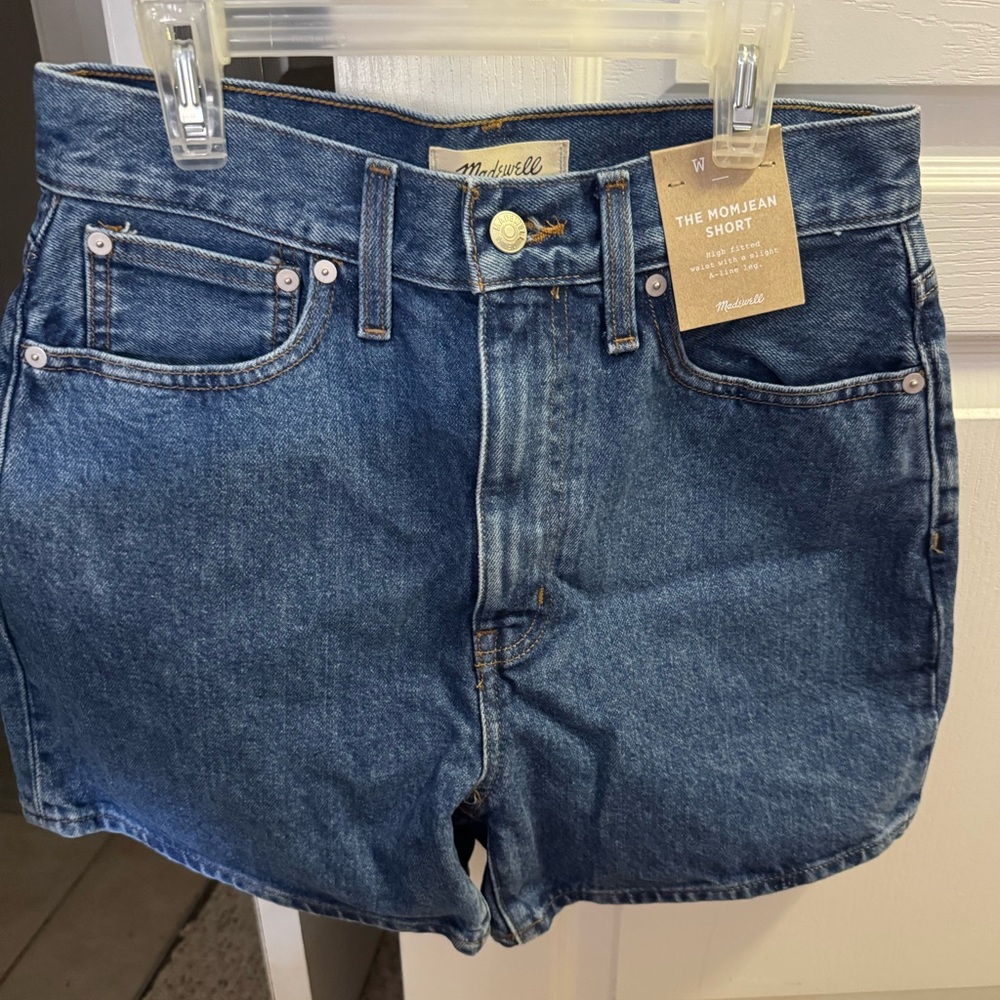 Madewell Mom Jean Shorts
